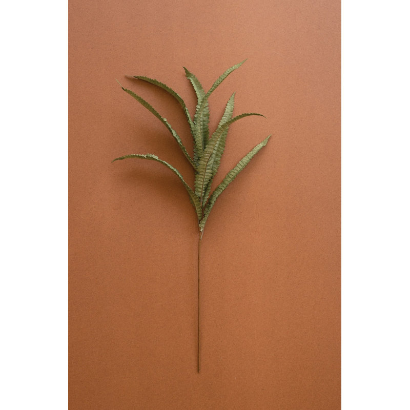Kalalou Artificial Green Leaf Stem Natural Botanical Accent for Arrangements
