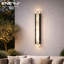 Satin 4cm H Outdoor Bulkhead Light