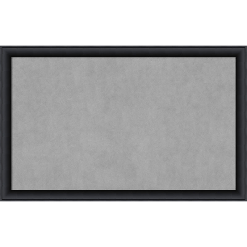 Tableau d'organisation magnétique noir Nero, H 27 po x l 43 po
