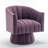 Murrow Velvet Swivel Barrel Chair-409425044