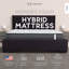 Matelas à ressorts hybride et en mousse à mémoire de forme 12 po Lincove - mi-ferme, support adaptatif, soulagement de la pression-99313072
