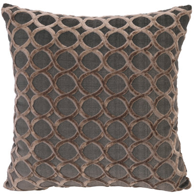 Tarson Geometric Reversible Throw Pillow