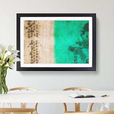 Tiki Beach in the Dominican Republic - Picture Frame Graphic Art