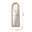 Miroir 15,8 "x 48,8" pleine longueur