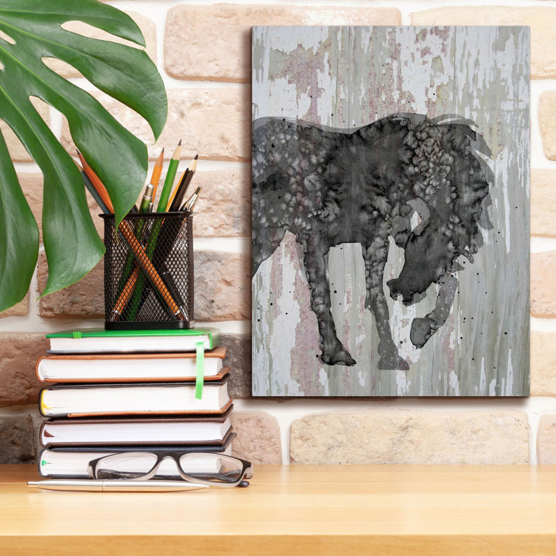 Art mural sur toile Epic Graffiti «Unbridled 1» par Alicia Ludwig, H 16 po x l 12 po x P 0,75 po