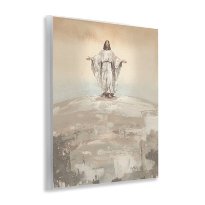 «Jesus on Hill», plaque murale, conception par Elizabeth Medley