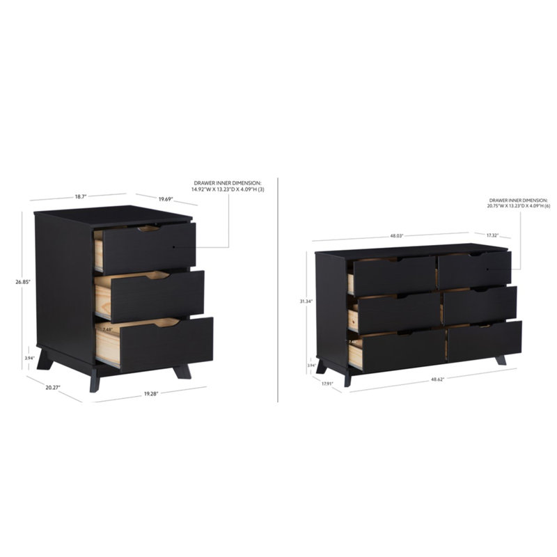 Marialana 2-Piece Bedroom Set, Black