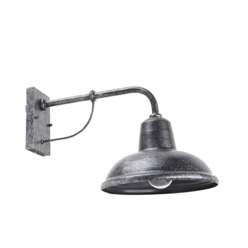 Evania Steel Wall Light, Neutral Stone