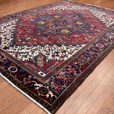 Tapis rectangulaire en laine
