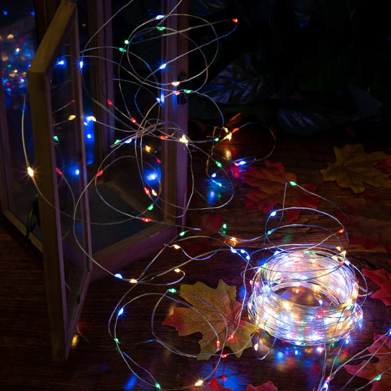 LED Solar Powered 100 - Bulb Fairy Lights