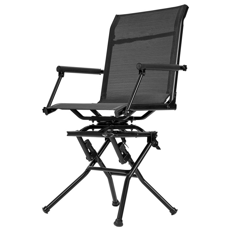 Fauteuil de chasse pivotant à 360 ° avec accoudoirs