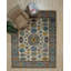 Tapis ivoire en laine noué à la main Lydia Kazak-1343043659