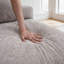 Canapé d'angle modulaire moderne en forme de U avec revêtement en chenille moelleuse et deux poufs polyvalents-2072411553