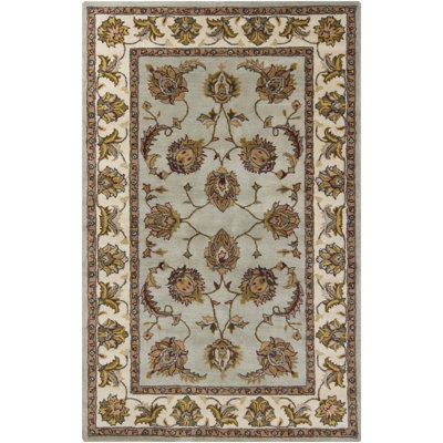 Tapis traditionnel en laine touffeté à la main Perrussia