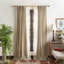 Paire de rideaux semi-transparents avec passe-tringle Naples-109048862-109048861