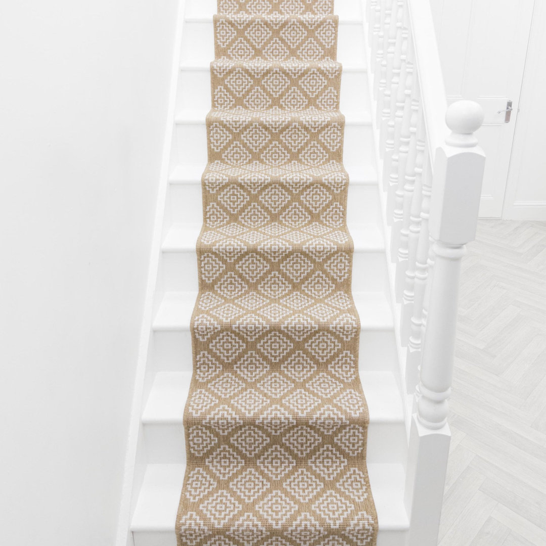 Olmec Brown Stair Runner – Reversible, Durable & Hardwearing Carpet for Stairs & Staircases, Multiple Lengths