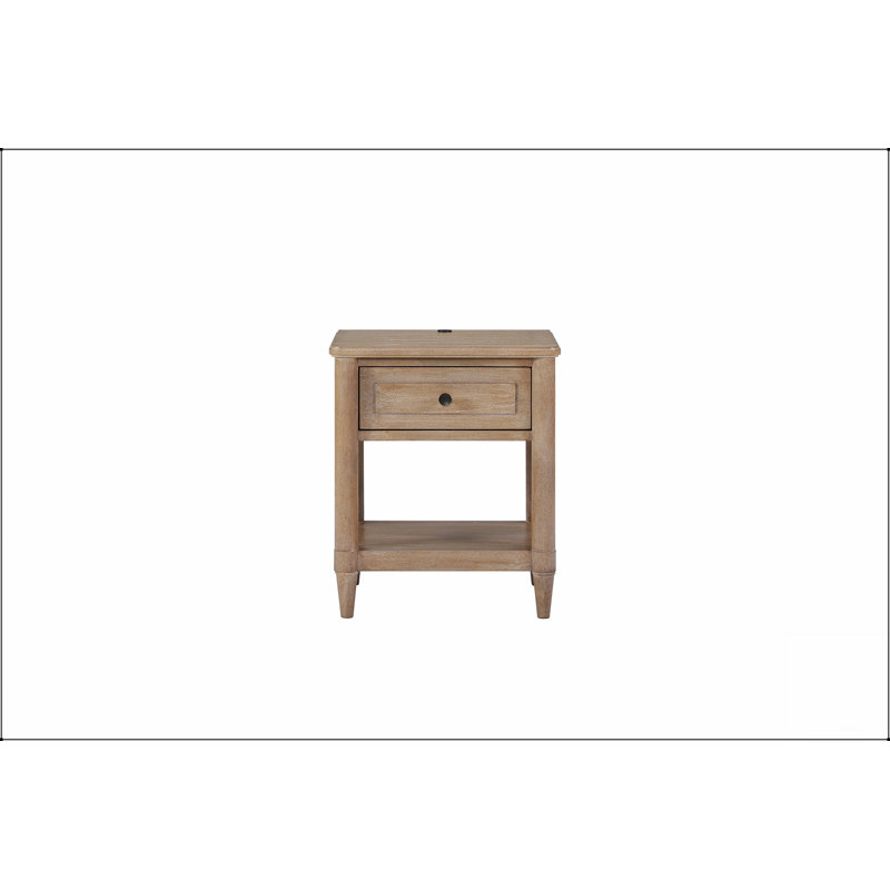 Petite table de chevet Mindi Veneer