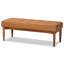 Banc en similicuir Fye-1454595294