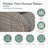 Keywest Patio Outdoor PE Wicker Sofa Couch With Cushions-1943837759