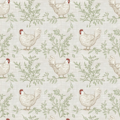 Papier peint adhésif Cluckham Toile