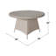 Ensemble repas Elvire