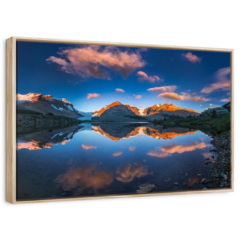 Parc national Jasper, Cadre flottant en bois naturel, 37 po x 25 po