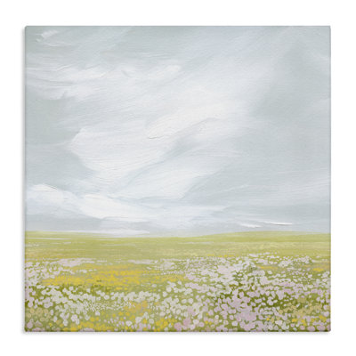 «Endless Spring Meadow», art mural sur toile par Grace Popp