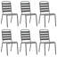 Audreona 6 - Person Patio Dining Set Rectangular Table