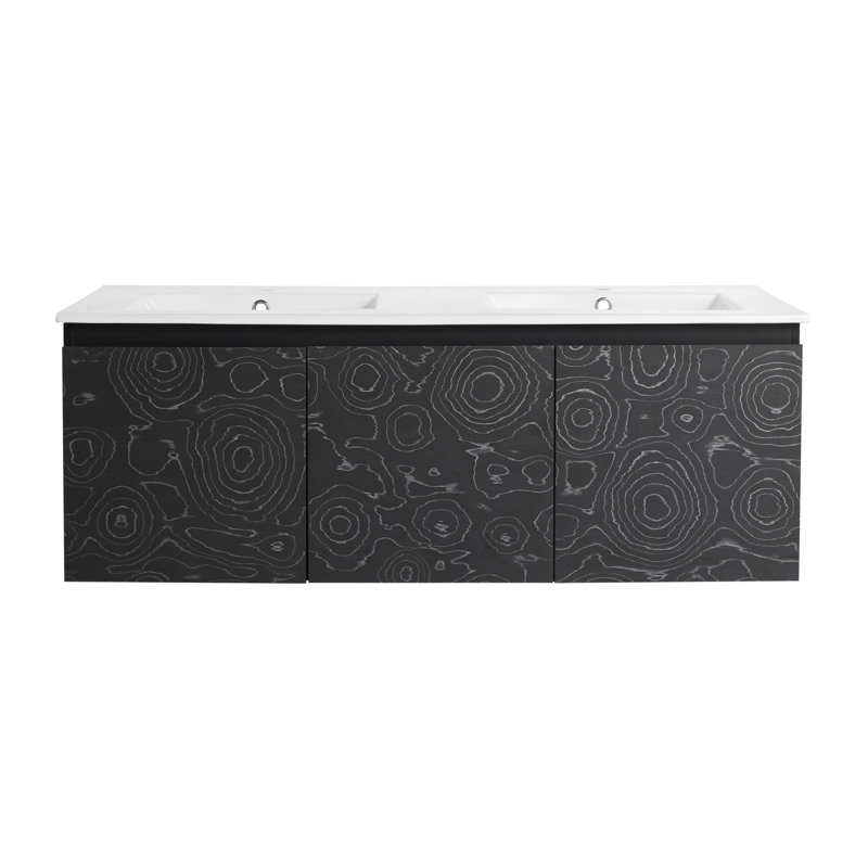 Cisneros 48-Inch Floating Wall-Mounted Vanity