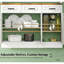 Armoire de rangement autoportante, armoire de rangement spacieuse, armoire de rangement pour garde-manger