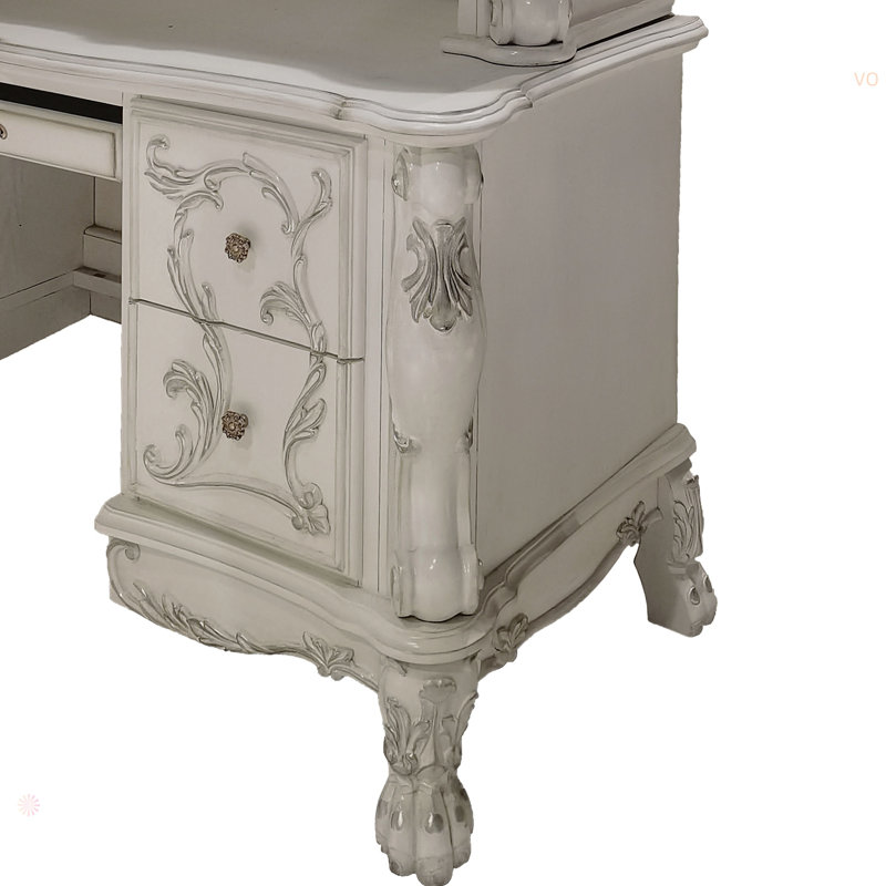 Bureau d'ordinateur et huche Dresden