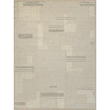 Nicada hand-tufted New Zealand Wool Silver/Ivory Area Rug