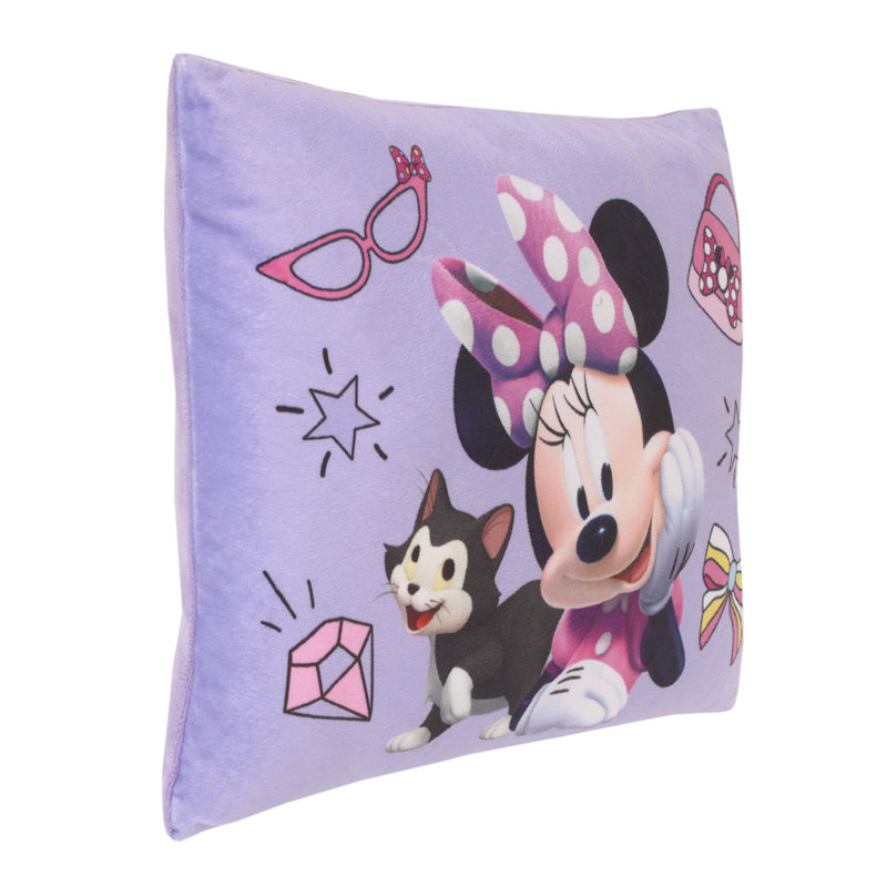 Coussin Nojo Disney Minnie Mouse I am Awesome Figaro