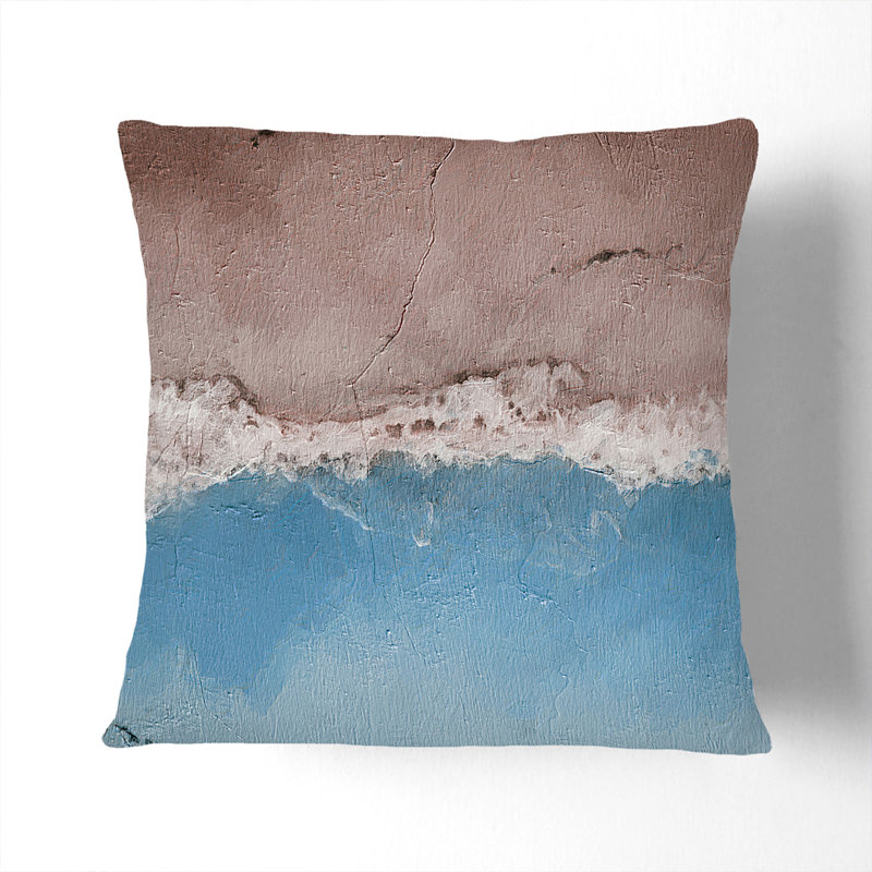 Beach In Cancun Mexico Square Throw Cushion, 40 x 40 cm