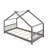 Twin House Wood Bed With Roof Frame-1588867987-1588867988