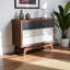 Commode à six tiroirs en bois manufacturé Kinsella, H 31,53 po x l 39,21 po x P 16,19 po
