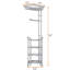 Free Standing Toilet Paper Holder-257647479
