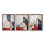 Ensemble de 3 reproductions de giclées encadrées, grange Americana, série XXIII - prêt à être accroché-107257499-107257492