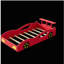 Lit de voiture de course en bois, lit plateforme simple en forme de voiture avec roues pour adolescents-1157747144