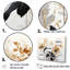 Sepia Evoke Nostalgia Flower Poetry - Plants Wall Art Print Set-107750998