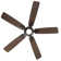 60 Mykonos 5 - Blade Smart Ceiling Fan with LED Light Kit and Remote Control Included, Works With Alexa and iOS or Android App