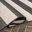 Tapis intérieur / extérieur noir / beige Hedya-933159468