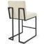 Tabouret de bar en acier inoxydable Privy Performance de Modway-240901632-240901840-240881307