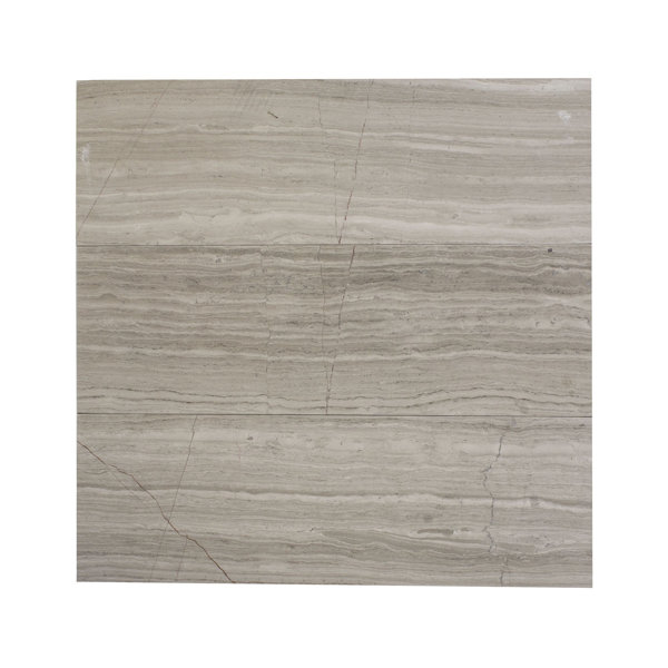 Carrara 4" x 12" Marble Stone Look Subway Wall & Floor Tile