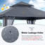 13 pi. L 11 pi. D Pavillon de jardin en acier au toit souple-124638523-113663264