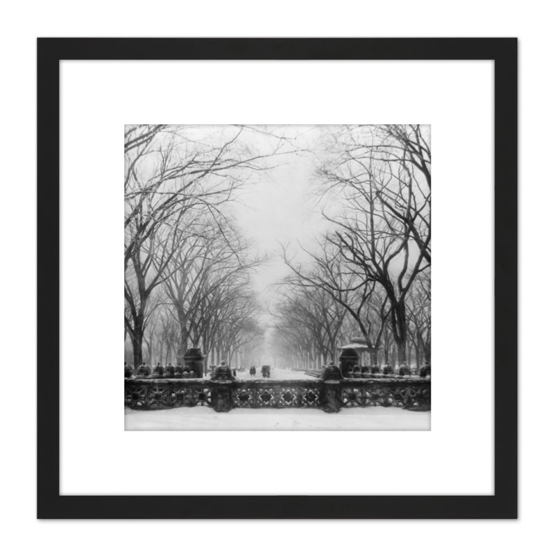 New York City Central Park Vintage - Single Picture Frame Print