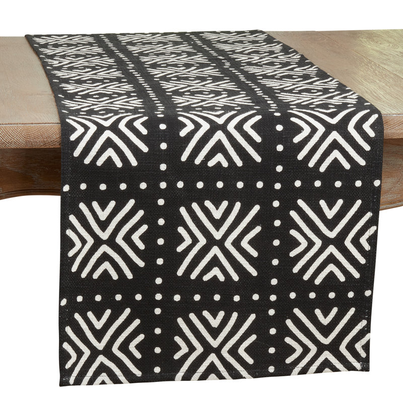 Marsala Collection 100% Cotton Table Runner, Terracotta