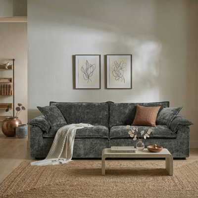 Boneless Zero-Assembly Modular Sectional Sofa With Cloud-Soft Chenille And Deep Seats