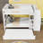 Wooden Full Over Full Bunk Bed With Twin Trundle, Built-In Desk, Cabinet And Shelves-1436907466