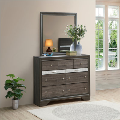 Commode, gris